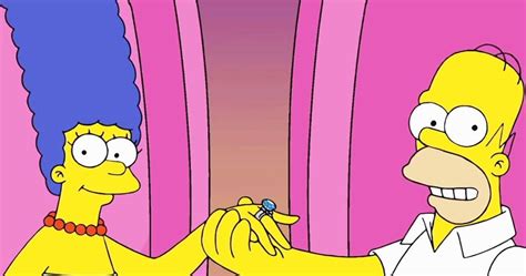 ‘the Simpsons Homer And Marge Debunk Divorce Rumors In New Video Homer And Marge The Simpsons
