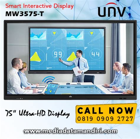 Jual Smart Interactive Display 75 Inchi Mw3575 T Unv Jakarta
