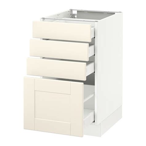 This ikea kitchen hack can be so many things! SEKTION Base cabinet with 4 drawers - Ma, Grimslöv off ...