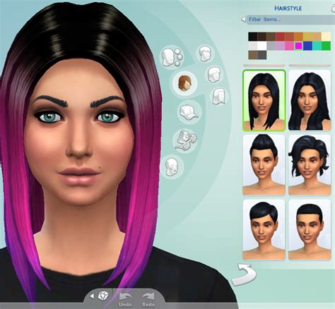 Hair Non Default Ombre Hair The Sims 4 Forum Mods