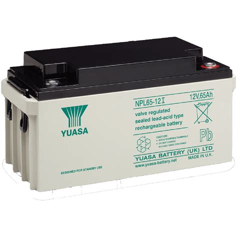 Yuasa Sealed Acid Battery 12V 65ah 350 X 166 X 174mm