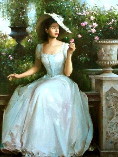 Romantic Paintings Of Women By An He Romantic Paintings Victorian