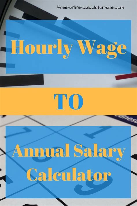 Hourly To Annual Salary Calculator How Much Do I Make A Year