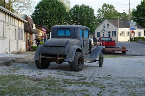 Ford Model A Coupe Model A Gasser Actual Real Barn Find