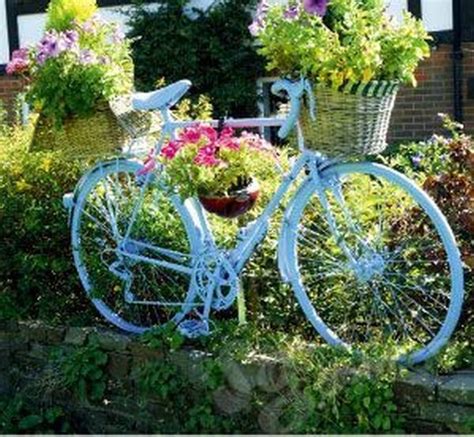 Anupam enterprise vintage & antique home decor miniature bicycle showpiece. 17 Super ideas for garden decorations made from old ...