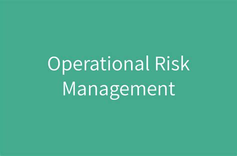 Operational Risk Management Software Erm Software