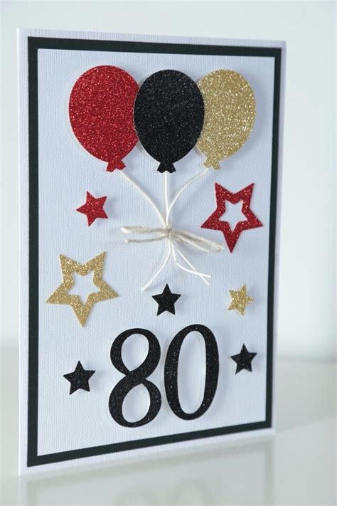 Pin By Diane Pawley On Happy Birthday Males 80th Birthday Cards