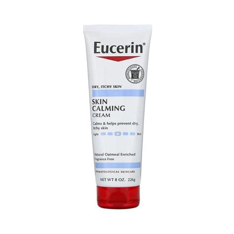 Eucerin Skin Calming Cream Full Body Lotion For Dry Itchy Skin