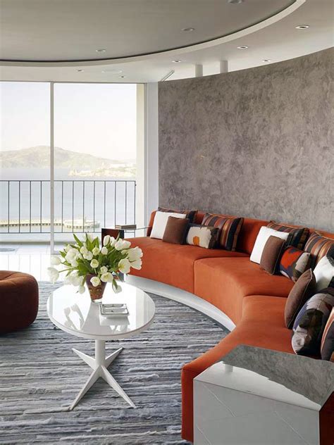 The Circular Living Room Design For The Modern Home Avso