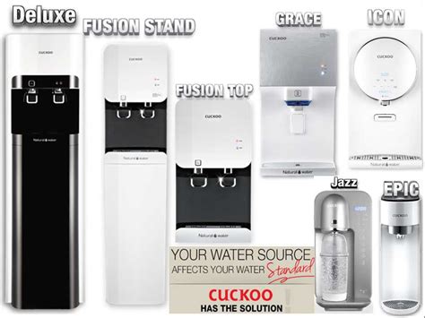 Small cooling & air treatment. Let's CUCKOO!!!: Cuckoo Water Purifiers