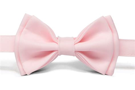 Blushing Pink Bow Tie In 2022 Pink Bow Tie Pink Bow Light Pink Vest