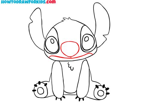 How To Draw Stitch Step By Step Easy Drawing Tutorial For Kids