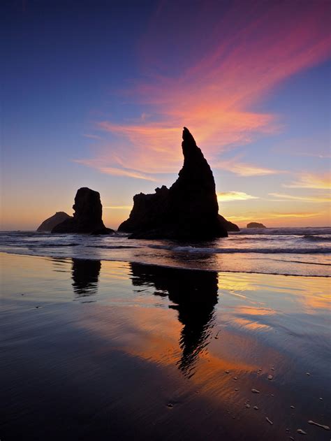 Sunset On Bandon Beach Oregon Smithsonian Photo Contest