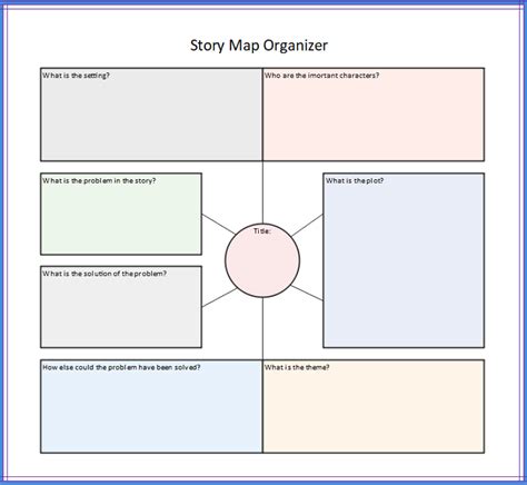 Story Map Graphic Organizer Free Printables My Xxx Hot Girl