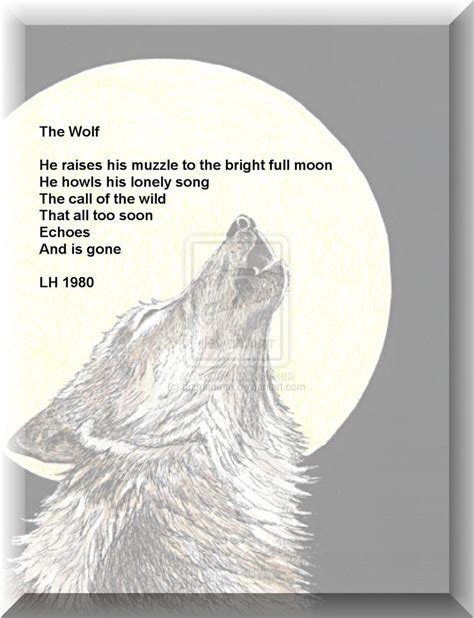 Wolf Poem By Tazmanette On Deviantart Wolf Poem Wolf Wolf Spirit Animal