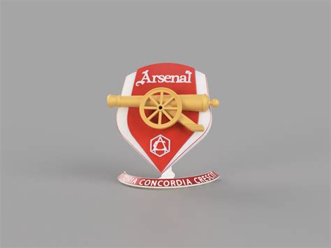 3d Printable Model Arsenal Logo Cgtrader