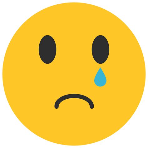 Sad Face Emoji Svg Icon Free Download From Pixlok Com