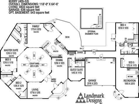The main floor features an office you can. Ranch House Plans - Home Design Kerry # 6379