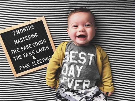 Happy 7 Months Old Baby Boy Quotes Shortquotescc