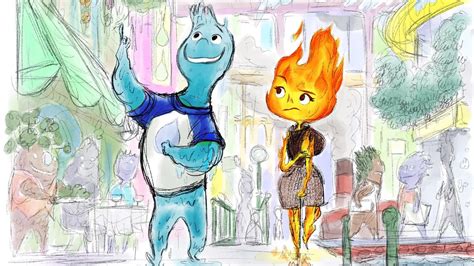 Elemental Il Teaser Trailer Del Film Disney Pixar Offre Un Primo