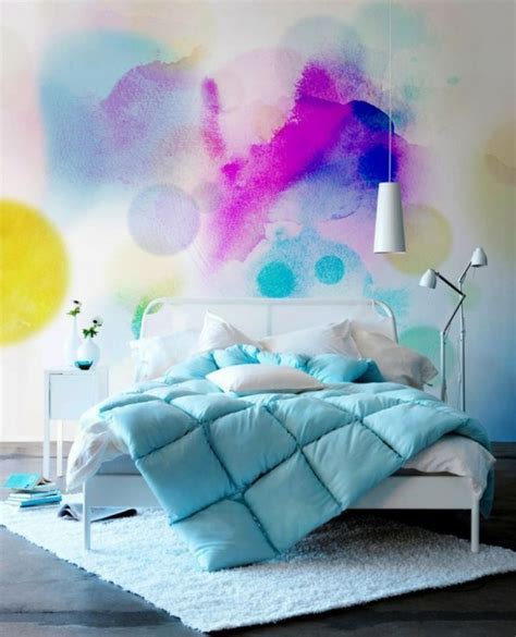 52 Bold Watercolor Accent Walls That Inspire Digsdigs