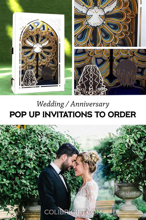 Our cards are designed by professional designers who are experienced in designing beautiful and unique wedding invitations. Christian Wedding Invitation with Church, Bride and Groom. Unique design with your ...