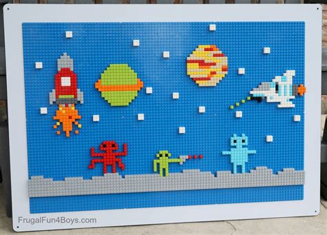 Lego Wall Building Ideas And Printable Building Cards Frugal Fun For