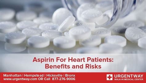 Aspirin For Heart Patients Benefits And Risks Urgentway