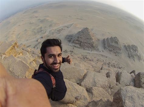 Turkish Adventurer Climbs Great Pyramid Of Giza Almost Arrested