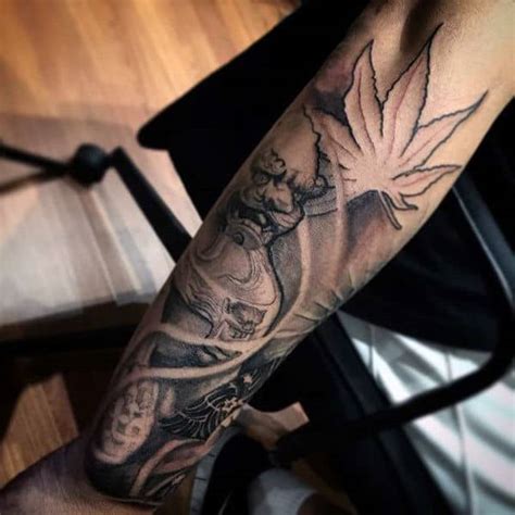 80 Maple Leaf Tattoo Designs For Men Canadian And