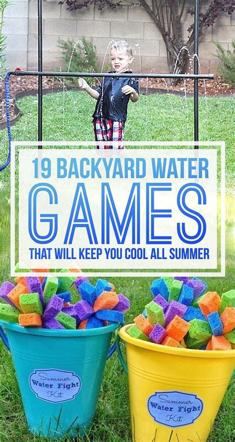 19 Backyard Water Games You Have To Play This Summer Backyard Water
