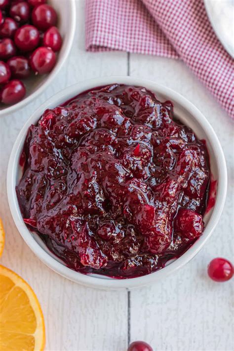 Homemade Cranberry Sauce Recipe Shugary Sweets