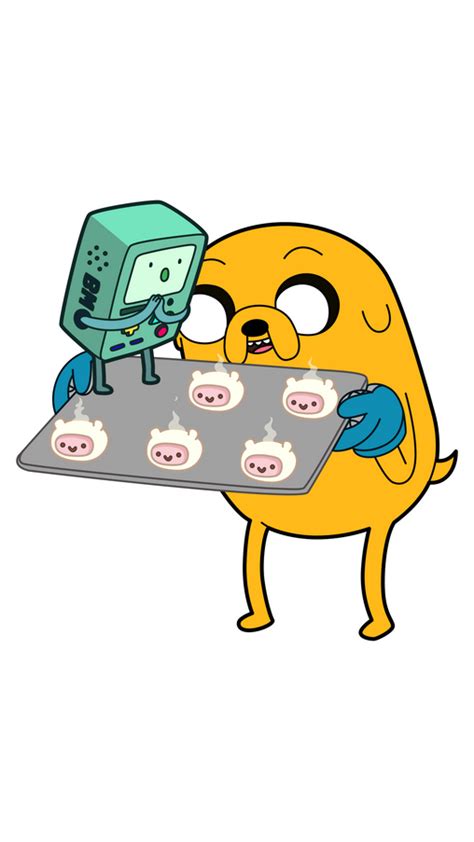 Bmo And Jake Watch Beautiful And Delicious Finn Cakes At The Mountain