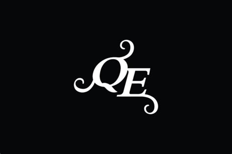 Monogram Qe Logo V2 Graphic By Greenlines Studios · Creative Fabrica