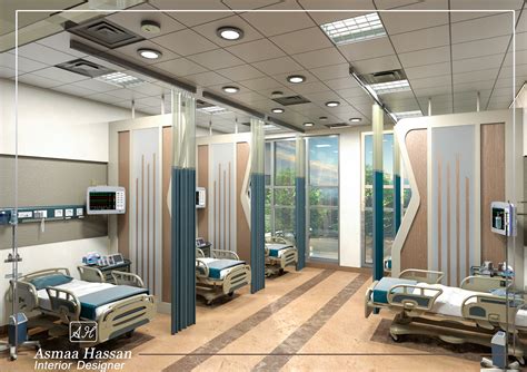 Interior Design Of Cardiology Hospital On Behance