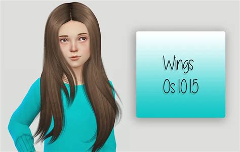 Simiracle Wings Os Hair Retextured Sims Hairs Vrogue