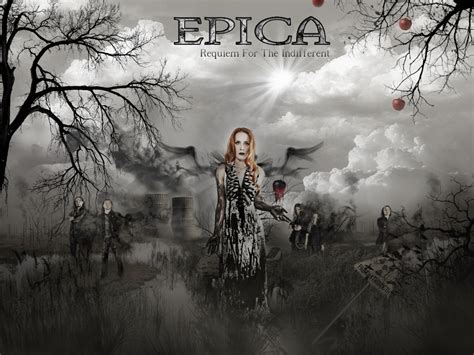 Epica Requiem For The Indifferent Epica Wallpaper 28567448 Fanpop