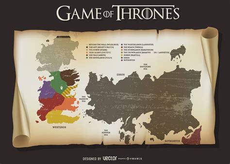 Full Game Of Thrones Map Essos