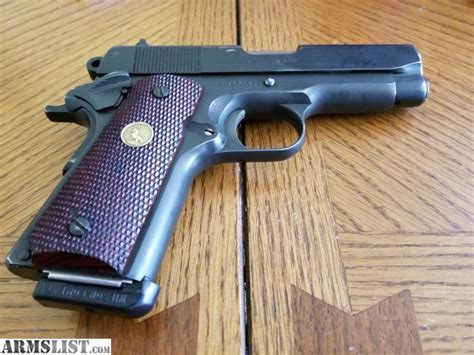 Armslist For Saletrade 1991 Colt Mark Iv Officers 80 Series Acp