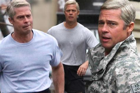 Pitt grew his hair out for his role in interview with a vampire and then lightened his long strands for his part in legends of the fall. Brad Pitt transforms into a silver fox after dying hair ...