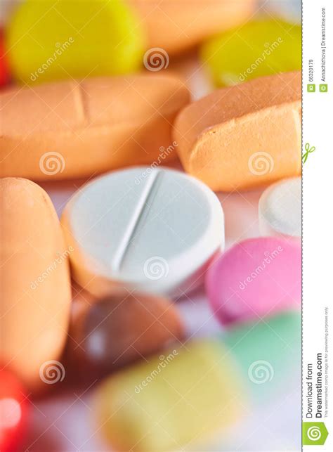 close up of many colorful pills stock image image of medication dose 66320179