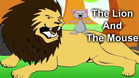 The Lion And The Mouse Animated Fairy Tales And Bedtime Stories For