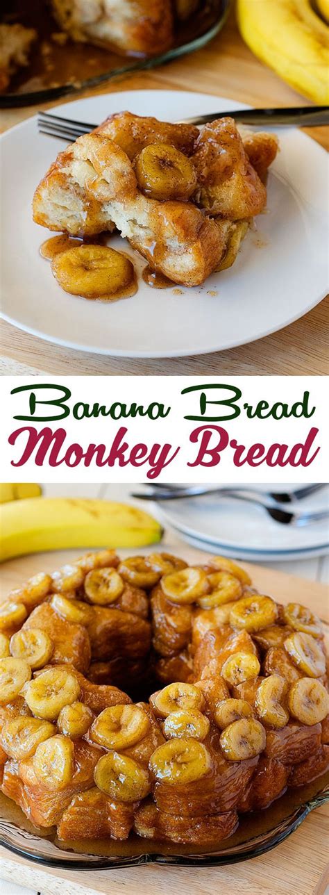 Thousands of people make it every day. Banana Bread Monkey Bread More #breadpudding | Monkey ...