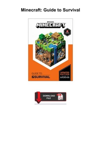 Pdffull Download Minecraft Guide To Survival