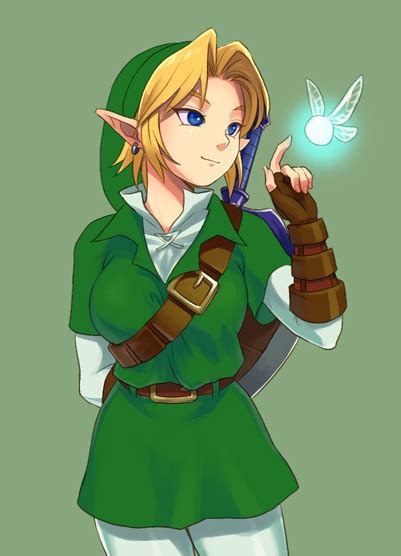 A Female Link The Legend Of Zelda