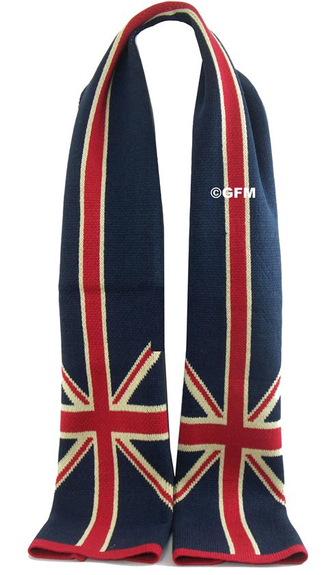 Gfm Unisex Union Jack British Flag Warm Winter Scarf Uj Ss64 Etsy Uk