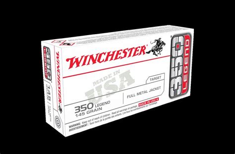 Winchester Usa 350 Legend 145gr Fmj Target Lock And Load Co