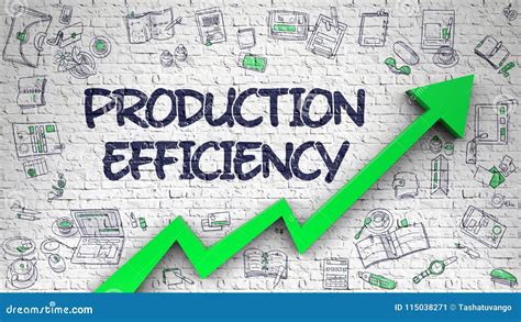 Productivity Production Efficiency Capacity Concept Stock Illustrations
