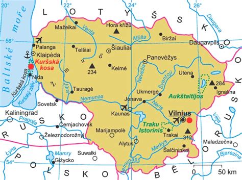 It is one of the baltic states, and lies on the eastern shore of the baltic sea. Litva