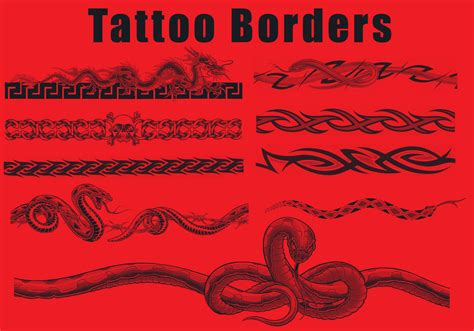 Tattoo Borders Free Photoshop Brushes At Brusheezy